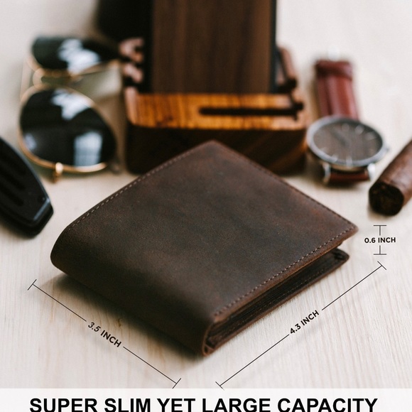 Personalized Wallet, Mens Wallet, Engraved Wallet, Leather Wallet, Custom - Picture 4 of 6